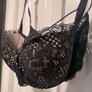 La Senza So Free Black Lace Bra